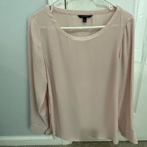 Light pink flowy top